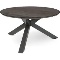 Tierra Outdoor 4-zits Eettafel Orbital Antraciet D 120 H 75 Cm