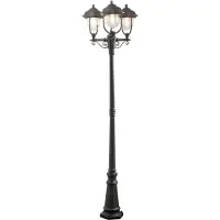 Konstsmide Parma 230V staand armatuur 3-lichts 218cm, max 3x 75W