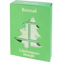 Yehwang adventkalender - Kerstboom - Goudkleurig - Stainless steel
