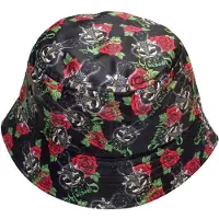 Ginza.se Cypress Hill - Skulls & Roses Pattern Bucket hat / Vissershoed - S/M - Zwart