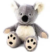 Habibi Warmte/koelte knuffel - magnetron - koala - 18 cm - grijs - voor kinderen/jongens/meisjes - warmteknuffel