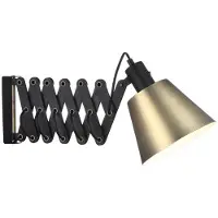 Halo Design Wandlampe , VINTAGE, dimbare, Brons / Oudmessing, Woonkamer, Metaal, Vintage / Retro