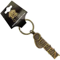 Queen - Logo Sleutelhanger - Goudkleurig
