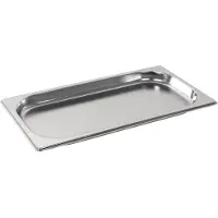 Vogue Gastronormbak Vogue, RVS, GN 1/3, 20mm diep