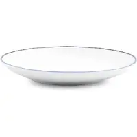 BonBistro Schotel 14,5cm blue rim Basic White (Set van 6)