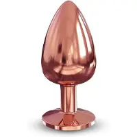 Dorcel - Diamond - Metalen Buttplug - Rosé Goud Large
