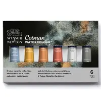 Winsor & Newton Cotman Aquarelverf Metallic Collection Tubes 8 ml 6-set