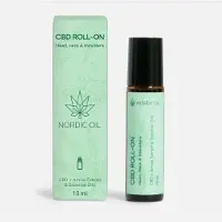 Nordic Oil - CBD Roll-On 10ml - CBD, Arnica, Sint-Janskruid, Pepermunt & Kamille - Vegan - Verzachtend voor Hoofd, Nek & Schouders - Snel Werkend
