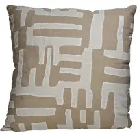 HD Collection Cushion Cotton Natural 50x50cm