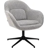 Kick Collection draaifauteuil Lux - 360 graden draaiframe - grijs