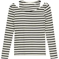 s.Oliver Shirt crème / zwart