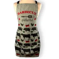 Discountershop Schort- 100% Katoen - 83x61 cm - BBQ Accessoires – Keukentextiel voor BBQ