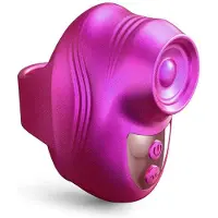 Love to love - Kisscoll - Vinger Vibrator met Tapping Functie - Parelmoer Roze
