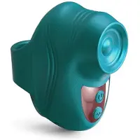 Love to love - Kisscoll - Vinger Vibrator met Tapping Functie - Parelmoer Groen