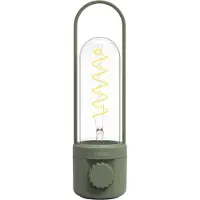 NEWDES Tafelamp Coil| Accu| Binnen | Buiten | Dimbaar | Groen