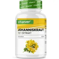 Vit4ever Sint-janskruid -240 capsules met 500 mg extract gemaakt van 5000 mg puur Sint-janskruid - Natuurlijk 10:1 extract - Hoge dosering - Veganistisch -