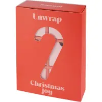 Yehwang adventkalender - Candy cane - Rood - Goudkleurig - Stainless steel