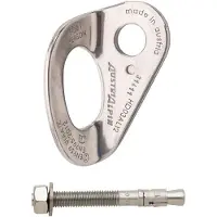 Austrialpin - Bohrhakenlasche Set - Boorhaak 10 mm - Bolt: 10 x 70 mm, colorless