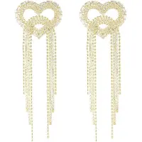 Yehwang Heart of the party oorbellen - goud
