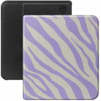 Selencia Vivid Bookcase voor de Kobo Libra Colour - Zebra Light Lilac