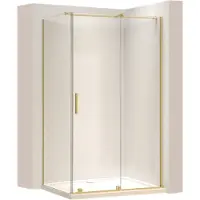 REA Kabina Prysznicowa Montana Gold Brush 120x90
