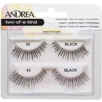 Andrea Two-Of-A-Kind Lashes Black 45 2 stk.