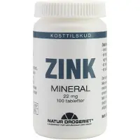 Natur Drogeriet Zink Mineral 100 stk.