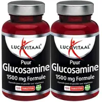 Lucovitaal Glucosamine Puur 1500 mg formule - 2 x 120 tabletten - Voordeelverpakking