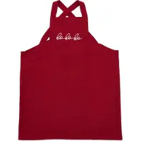 Rivièra Maison Keukenschort Rood - Hohoho Apron met Tekst "Hohoho" - Katoen - (LxB) 100x86