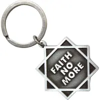Rock Off Faith No More - Star Logo Sleutelhanger - Grijs