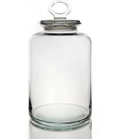 Pasabahce voorraadpot met glazen deksel 1,5 liter