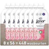 Lenor 8x Lenor Wasverzachter Zijdebloesem & Pioenroos 56 Wasbeurten 1176 Ml