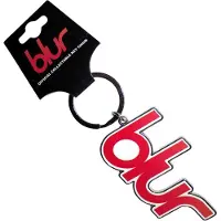 Rock Off Blur - Logo Sleutelhanger - Rood