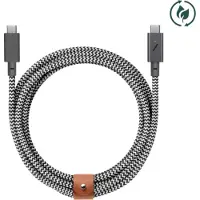 Native Union Belt Cable Kevlar - USB-C - 2.4m - 240W - Zebra