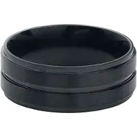 EtNox Ring - Basic Double Black - voor Mannen - zwart - Maat XS