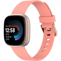 IMoshion Siliconen bandje voor de Fitbit Versa / Versa 2 / Versa Lite - Maat S - Grapefruit