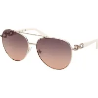 GUESS Gouden Metalen Zonnebril