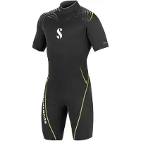 SCUBAPRO Definition 2.5 Mm Short Sleeve Shorty Zwart M Man