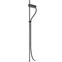 Lombardo CNC 35 2.0 Swing Garden 100 Bollard Met Honingraat Grey Anthracite | 45° | 2700 K IP67 Lichtbron Inbegrepen