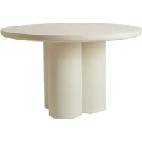 Light & Living Eettafel Ø130x78 cm MIZUHO crème