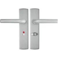 Axa Deurbeslag | Deurklink met wc-sluitingsschild | | Curve | 63 mm
