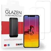 BMAX 2-pack iPhone XS Max Glazen Screenprotector