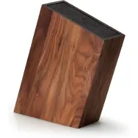 Continenta Messblok, model 'm', flexibel, voor gebruik, schuin, walnoot, 28,5x8x20 cm, artikelnummer 4250, EAN-code 4017167425009