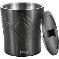 Lurch Ijsemmer smokey grey 1500ml, IJsmachines + ijsmakers, Grijs