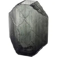 Iittala Kartta glazen sculptuur 33,5 cm Donkergrijs
