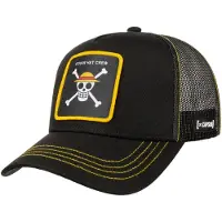 Capslab Straw Hat Crew Trucker Pet by