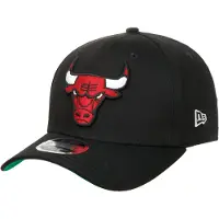 New Era Pet '9FIFTY Chicago Bulls NBA Stretch Snap Cap' zwart