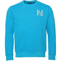Nassau Beach Club Sweatshirt ' NB231045 ' blauw / wit