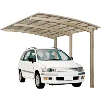 Ximax - 79002 - Aluminium Carport Portoforte Type 110 Standaard Roestvaststaal look