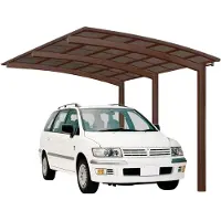 Ximax - 79005 - Aluminium carport Portoforte type 110 Standaard mat bruin